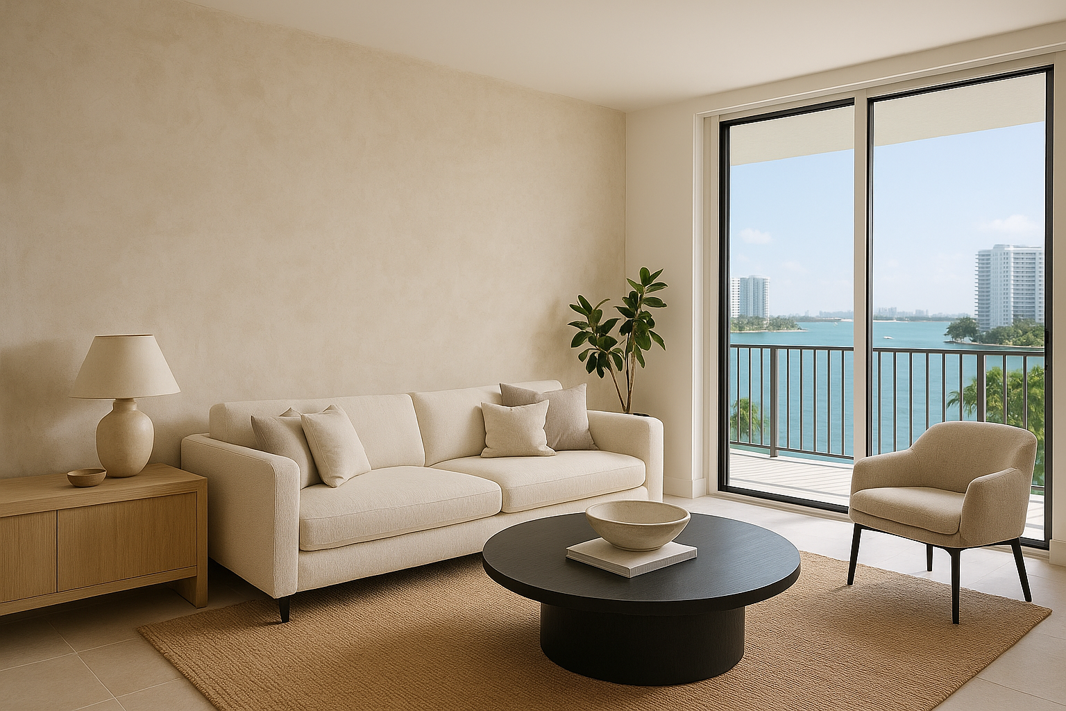 Limewash vs Low-Sheen Paint for Miami Feature Walls photo 4